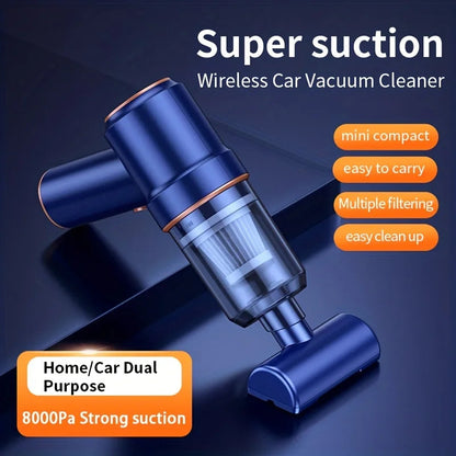 120W Cordless Vacuum Cleaner for Car & Home