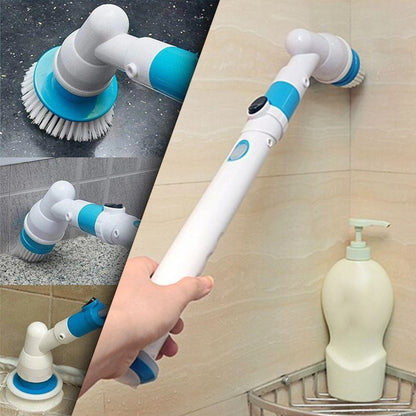 Extendable Cordless Scrubber for Kitchen & Bathroom